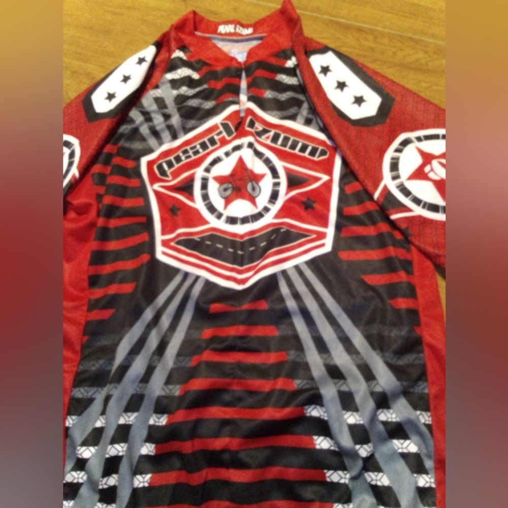 Pearl Izumi Select Series Red & Black Cycling Jersey Mens Size Large NWT